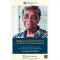 APS Protecting Older Texans and adults with disabilities - poster (Spanish) 11x17